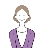 Aさんの場合　軽症、72歳、女性、年収約78万円（独居）